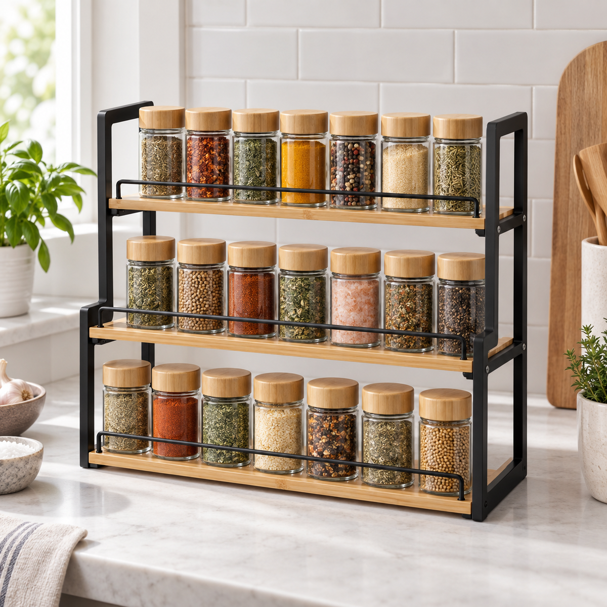 PantryLine Expandable Spice Rack
