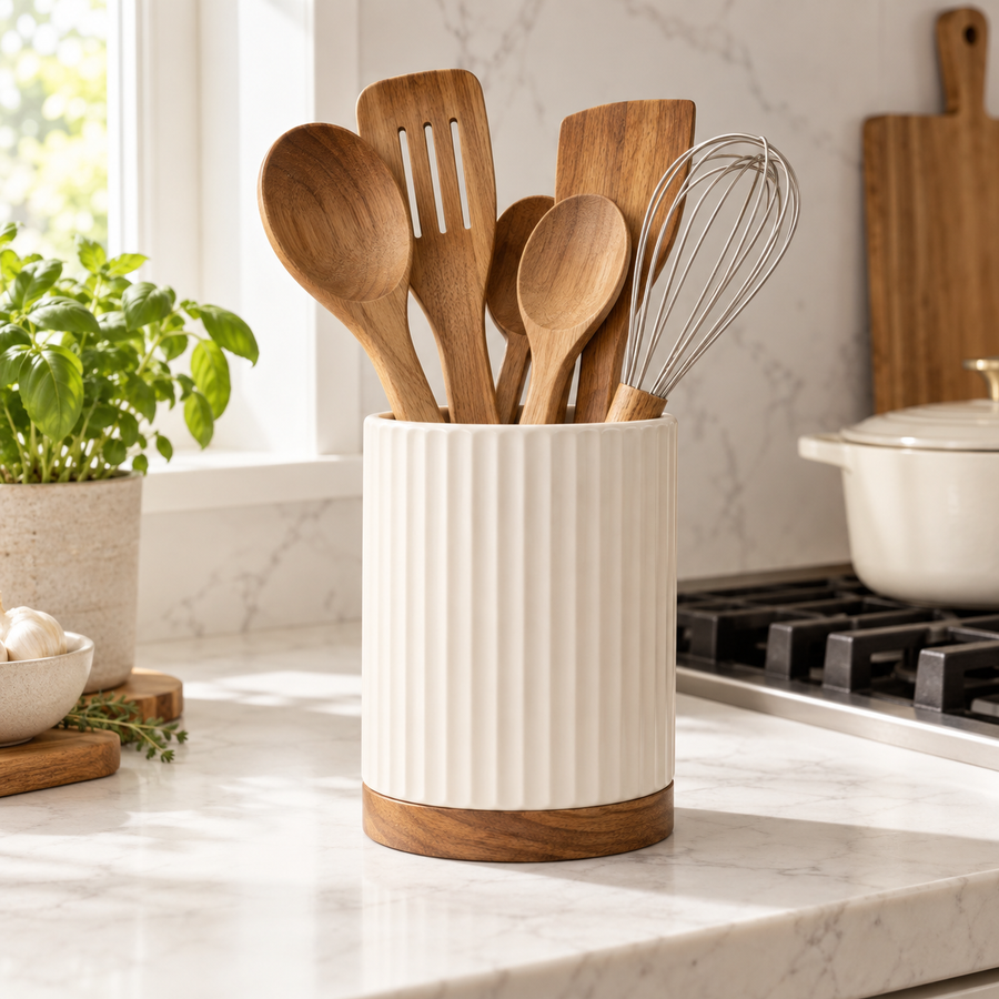 Willow Countertop Utensil Holder